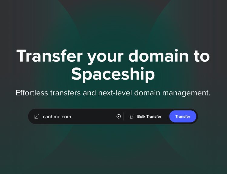 Spaceship "Mở Lối" Việt Nam: Transfer .COM Giảm Sốc Chỉ 8.17$ Với Coupon SPSCOMTR!